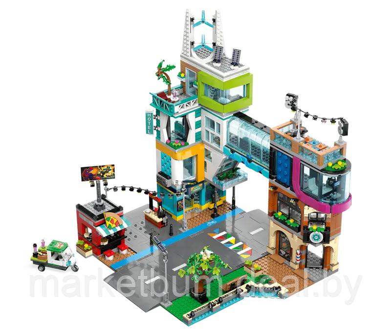 Конструктор LEGO City 60380, Центр города - фото 6 - id-p215595755