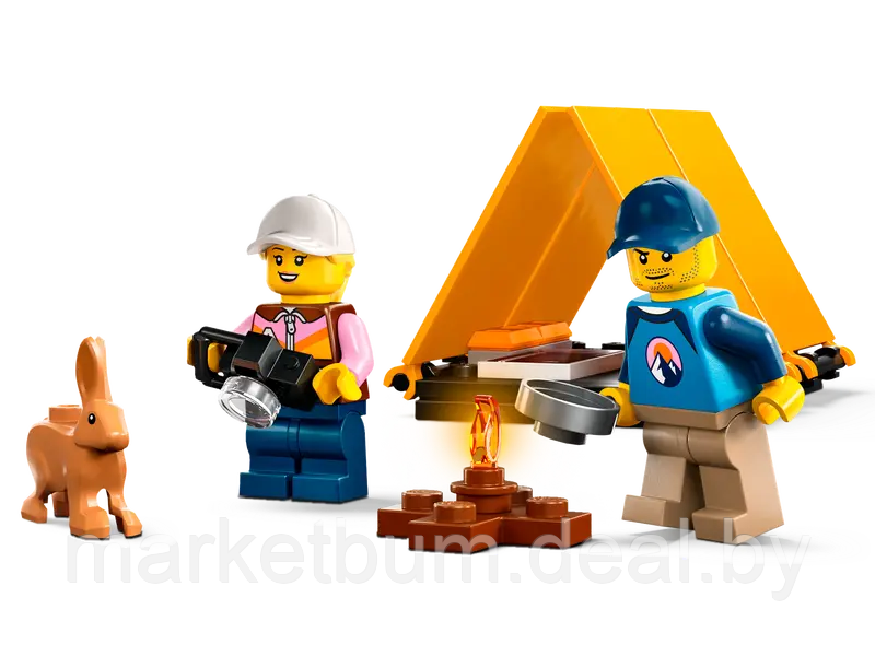 Конструктор LEGO City 60387, Приключения внедорожника 4x4 - фото 10 - id-p215596045