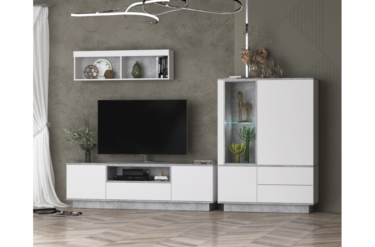 Гостиная Quartz-6 (Кварц) без подсветки