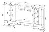 Гостиная Quartz-9 (Кварц)  без подсветки Дуб нокс, фото 3