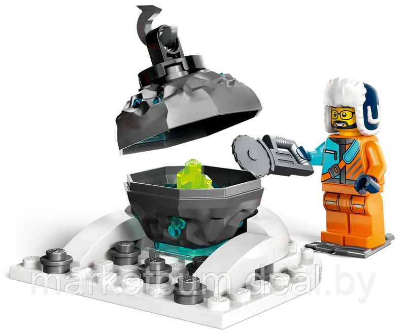 Конструктор Lego City 60378, Грузовик и исследовательская лаборатория - фото 7 - id-p215596067