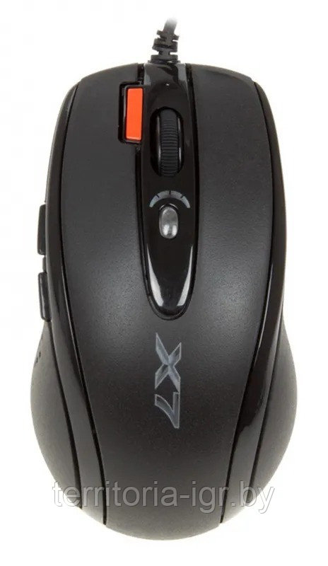 Игровая проводная мышь X7 X-710BK черный A4Tech - фото 1 - id-p74521425