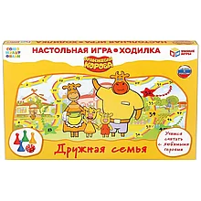 Настольная игра-ходилка Умные игры Оранжевая корова. Дружная семья