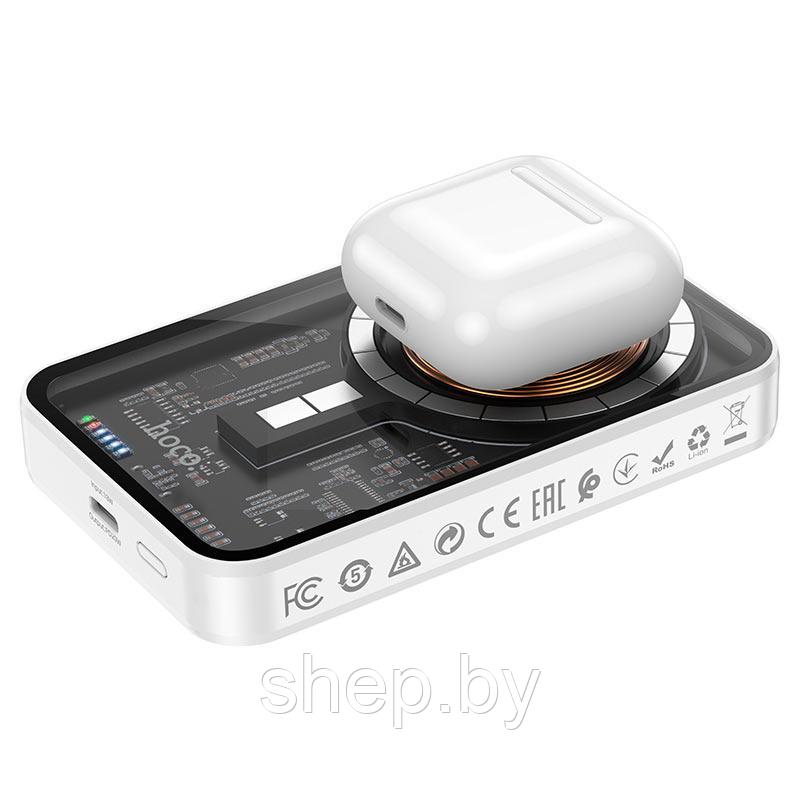 Внешний аккумулятор Hoco MagSafe Q10 5000mAh - фото 5 - id-p215597101