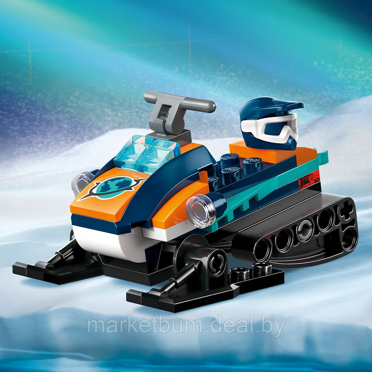 Конструктор LEGO City 60376, снегоход арктического исследователя - фото 4 - id-p215597106