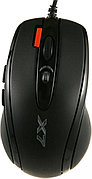 Игровая проводная мышь X7 X-718BK черный A4Tech