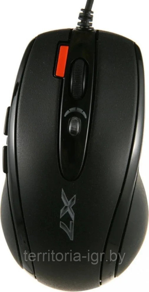 Игровая проводная мышь X7 X-718BK черный A4Tech - фото 1 - id-p74521656