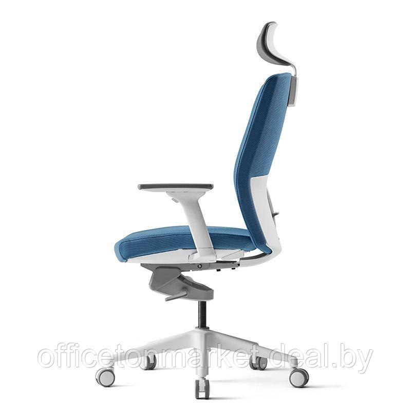 Кресло для руководителя BESTUHL "J2", ткань, пластик, голубой - фото 3 - id-p215597048