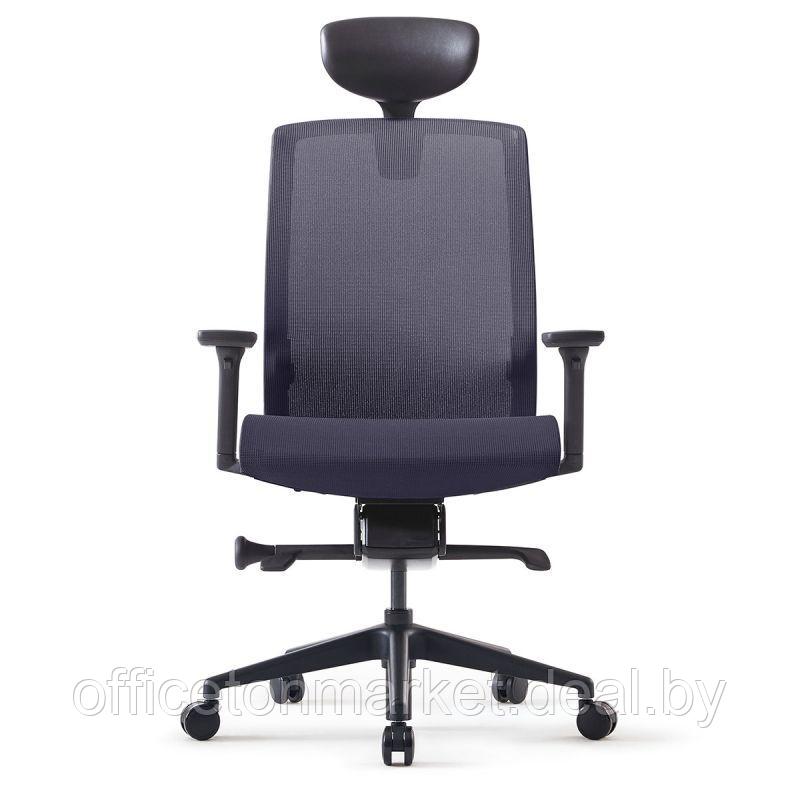 Кресло для руководителя BESTUHL "J15", сетка, пластик, темно-серый - фото 2 - id-p215597049
