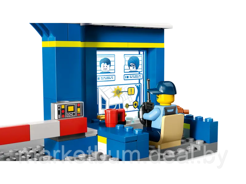Конструктор LEGO City 60370, Полицейский участок-погоня - фото 6 - id-p215599322