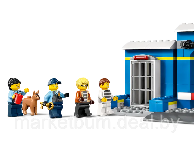 Конструктор LEGO City 60370, Полицейский участок-погоня - фото 7 - id-p215599322