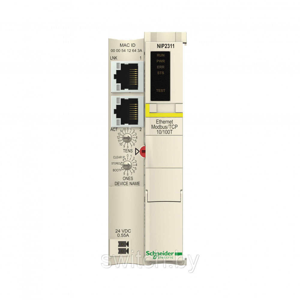 STBNIP2311 Модуль Ethernet Modbus TCP Dual-port - фото 4 - id-p215598987