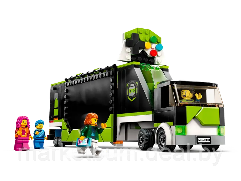 Конструктор LEGO City 60388, Грузовик для игрового турнира - фото 4 - id-p215599550