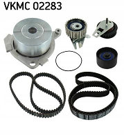 Комплект ГРМ с водяным насосом SKF VKMC02283