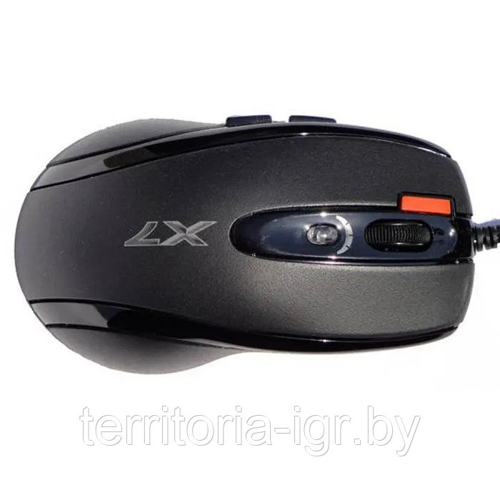 Игровая проводная лазерная мышь X7 XL-750BK черный A4Tech - фото 3 - id-p74526626