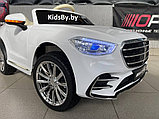 Детский электромобиль RiverToys М333БХ (белый) Mercedes Лицензия Полный привод, фото 2