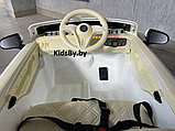Детский электромобиль RiverToys М333БХ (белый) Mercedes Лицензия Полный привод, фото 4