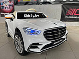 Детский электромобиль RiverToys М333БХ (белый) Mercedes Лицензия Полный привод, фото 6