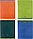 Тетрадь общая А5, 80 л. на скобе BG Monocolor «Стихии» 162*205 мм, клетка, ассорти, фото 6