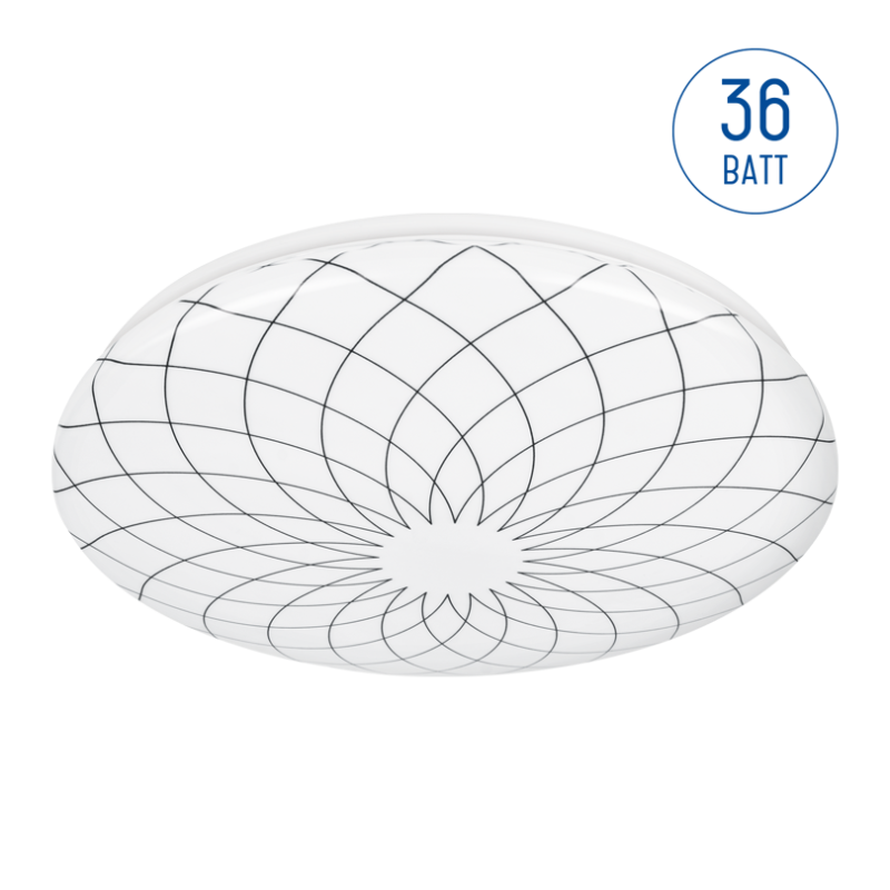 Потолочный светильник Lumin'arte FLER C19LLS36W LED 4000К 36Вт 2700Лм, 380x65мм - фото 1 - id-p215599926
