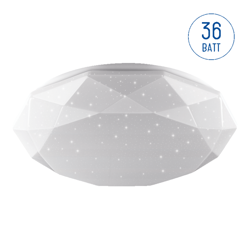 Потолочный светильник Lumin'arte KVAZAR C10LLW36W LED 6000К 36Вт 2800Лм, 390x75мм /1 - фото 1 - id-p215599933