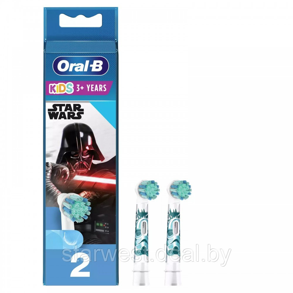 Oral-B Braun Stages Kids Звездные Войны / Star Wars 2 шт. Детские насадки для электрических зубных щеток - фото 1 - id-p215600043