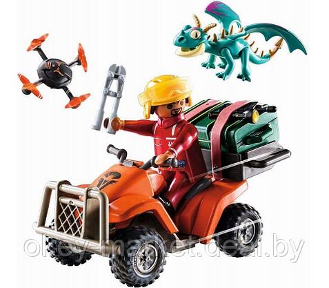 Конструктор Playmobil Девять королевств драконов: Квадроцикл Икариса 71085, фото 2