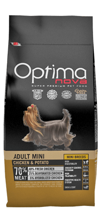 Optima Nova Adult Mini (курица и картофель), 2 кг - фото 1 - id-p215604857