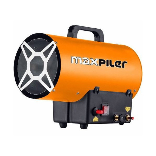 Газовый нагреватель MAXPILER, 7-12 кВт, произ 320 м.куб/ч, расход 0,5-0,8 кг/ч, пьезоподжиг - фото 1 - id-p215605199