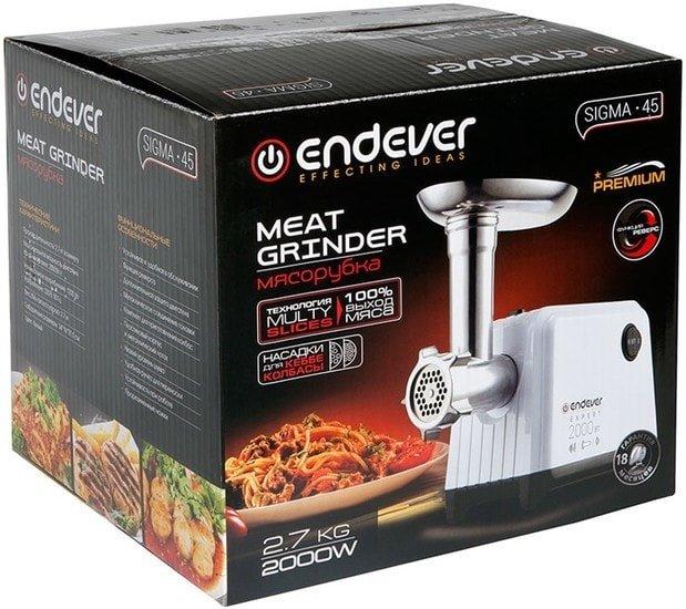 Мясорубка Endever Sigma-45 - фото 2 - id-p215608082