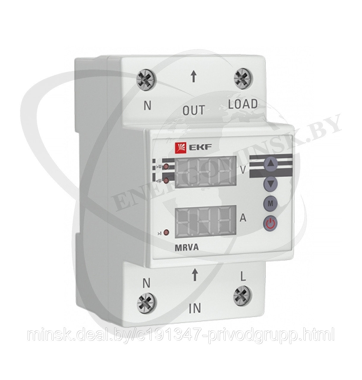 Реле напряжения и тока с дисплеем MRVA-40A EKF PROxima - фото 1 - id-p215607629