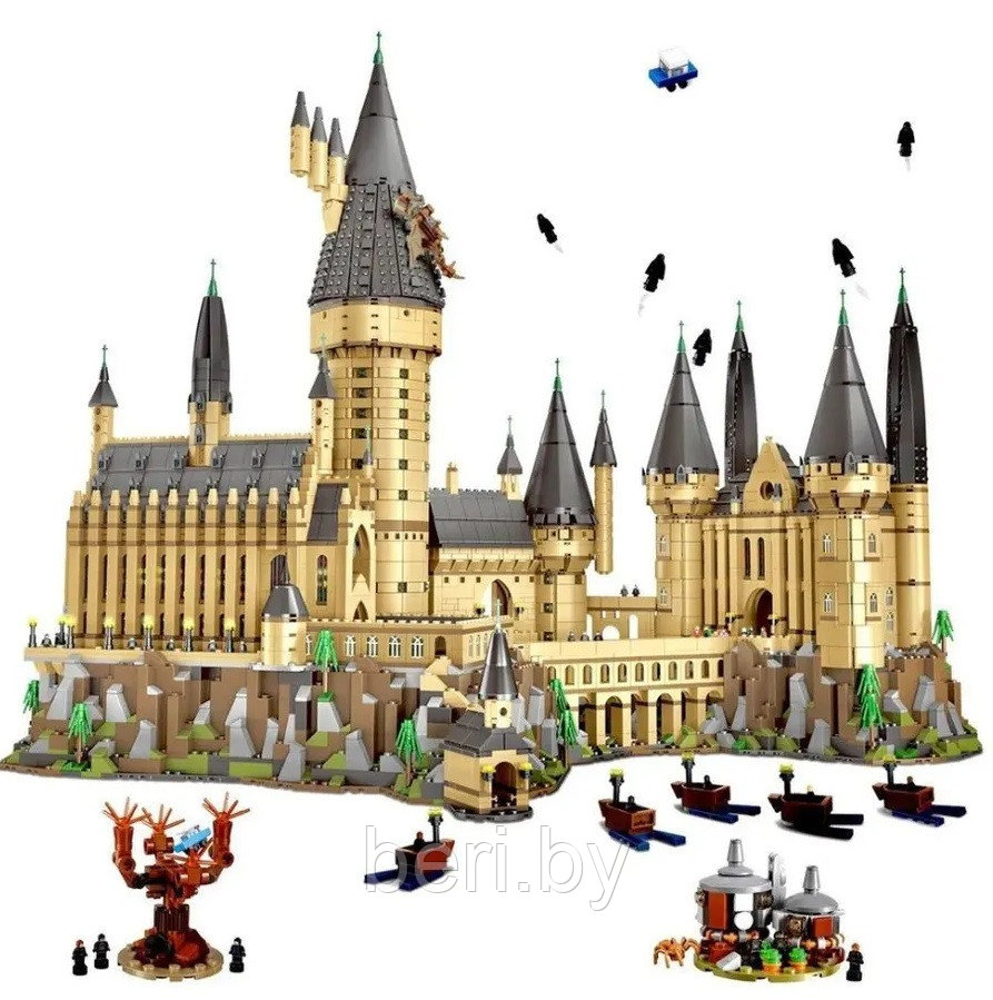 70068 Конструктор Гарри Поттер "Замок Хогвартс", 6020 детали, 27 фигурок, аналог LEGO Harry Potter 71043 - фото 2 - id-p215609611