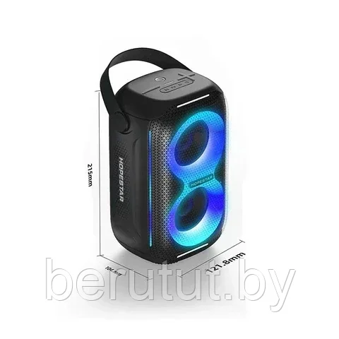 Колонка портативная музыкальная Bluetooth HOPESTAR Party 200 mini - фото 8 - id-p215610108