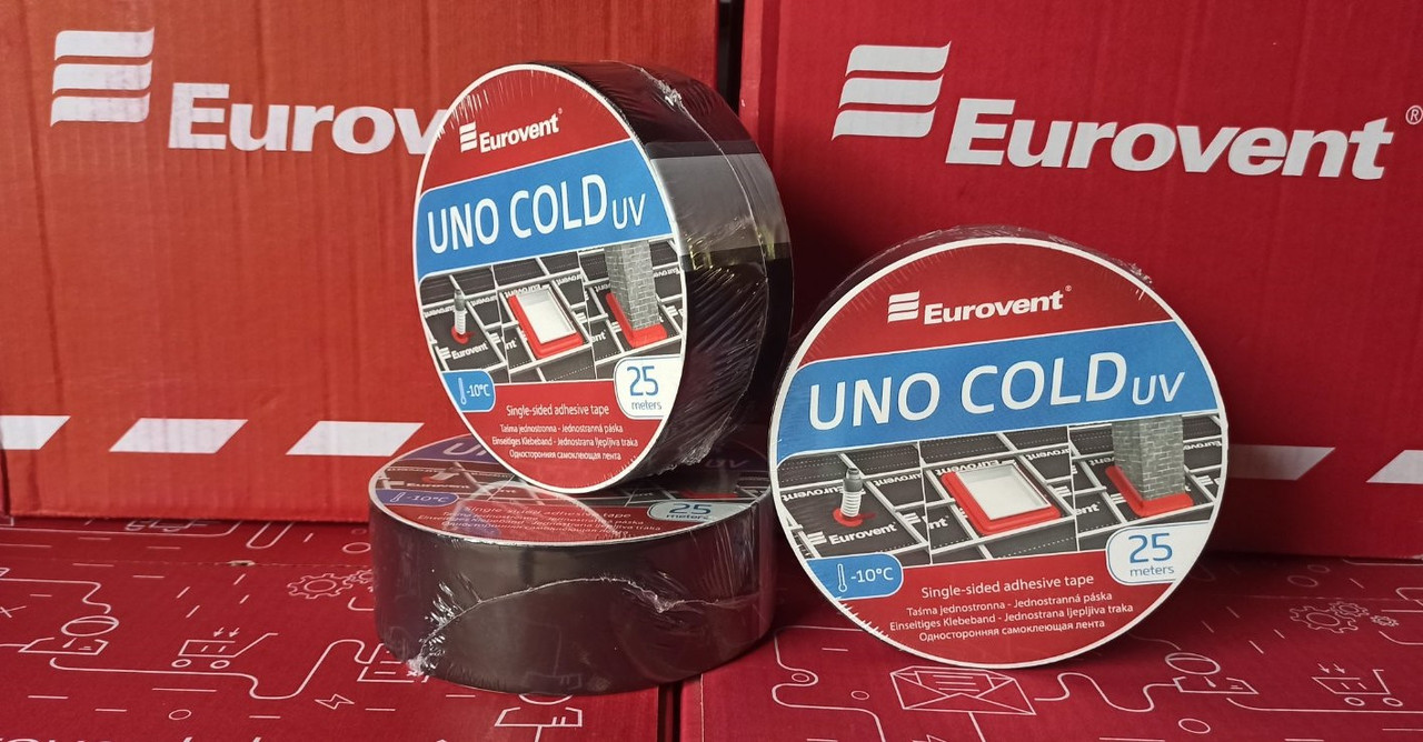 Eurovent UNO COLD UV Лента односторонняя от -10°C 50мм*25мп - фото 1 - id-p215610135