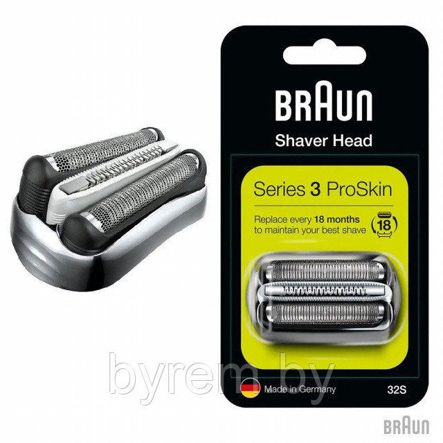 Сетка и режущий блок BRAUN (Браун) 32S / 32B Германия