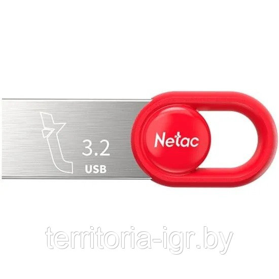 USB-накопитель 32GB UM2 USB 3.2 красный Netac - фото 1 - id-p215613234