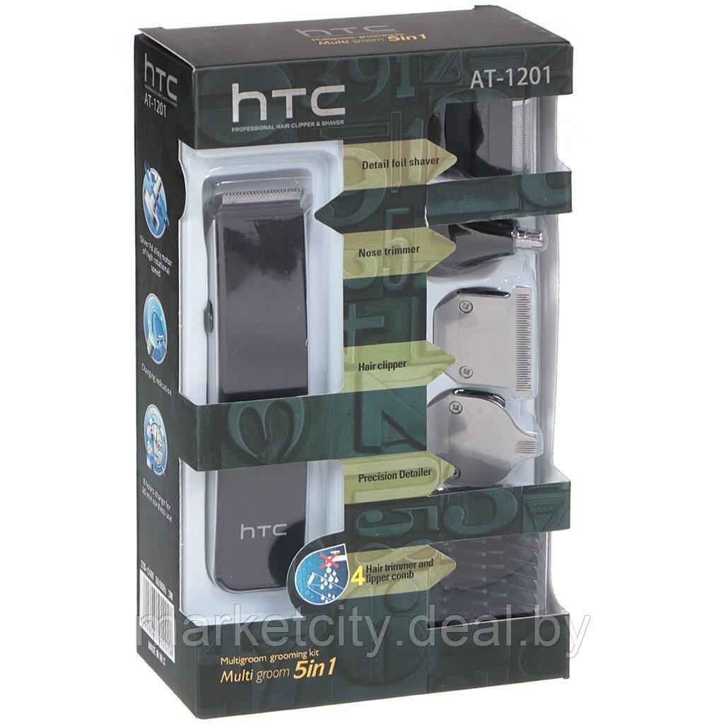 Машинка для стрижки HTC, АТ-1201 5 в 1 - фото 1 - id-p215614111