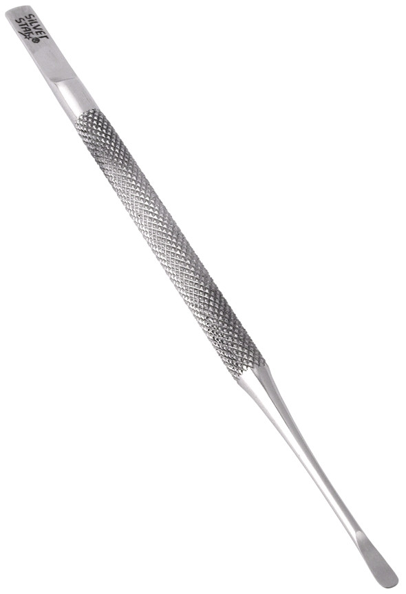 Шабер для маникюра АТ-979(Изогнутая лопатка, закругленная лопатка) Сильвер Стар - фото 1 - id-p215614240