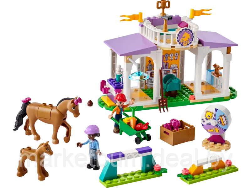 Конструктор LEGO Friends 41746,Тренировка лошадей - фото 2 - id-p215614308