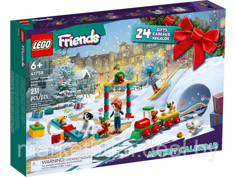 Конструктор LEGO Friends 41758, Адвент-календарь на 2023 год - фото 2 - id-p215614343
