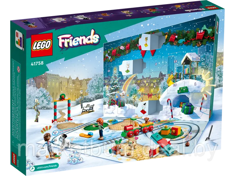 Конструктор LEGO Friends 41758, Адвент-календарь на 2023 год - фото 3 - id-p215614343