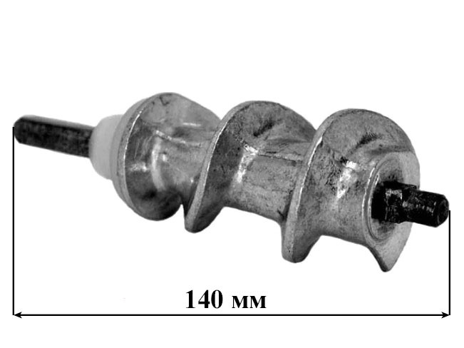 Шнек для мясорубки Белвар КЭМ П2У 202, 302 (короткий)