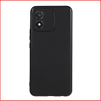 Чехол-накладка для Huawei Honor X5 (силикон) черный с защитой камеры