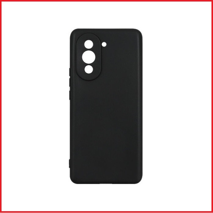 Чехол-накладка для Huawei Nova 10 Pro (силикон) черный с защитой камеры - фото 1 - id-p215614805