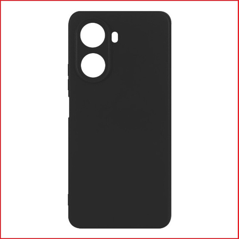 Чехол-накладка для Huawei Nova 10 SE (силикон) черный с защитой камеры