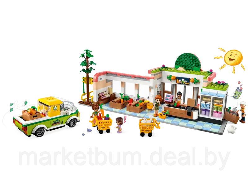 Конструктор LEGO Friends 41729, Магазин органических продуктов - фото 4 - id-p215614591