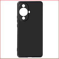 Чехол-накладка для Huawei Nova 11 Ultra (силикон) черный с защитой камеры