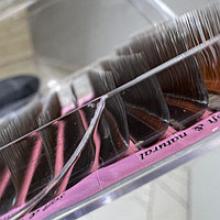 Ресницы N (М) 0.10 Nagaraku КОРИЧНЕВЫЕ Миксы