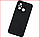 Чехол-накладка для Xiaomi Redmi 12C / Redmi 11A / Poco C55 (силикон) черный с защитой камеры, фото 3