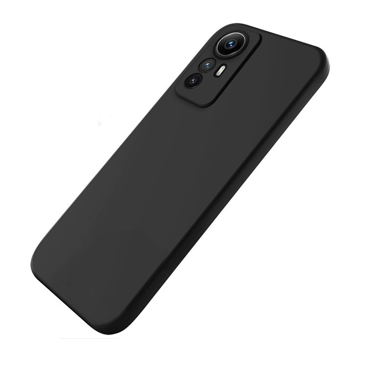 Чехол-накладка для Xiaomi Redmi Note 12s (силикон) черный с защитой камеры - фото 2 - id-p215617628